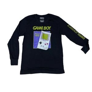 NWT Gameboy Black Long Sleeve Tee Shirt Men’s Size Large